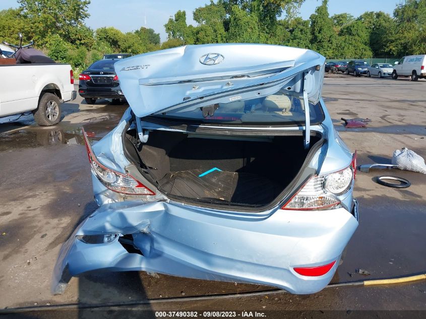 2013 HYUNDAI ACCENT GLS - KMHCU4AE0DU572392