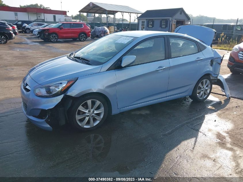 2013 HYUNDAI ACCENT GLS - KMHCU4AE0DU572392