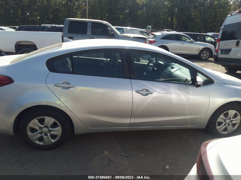 2017 KIA FORTE LX - 3KPFK4A78HE020622