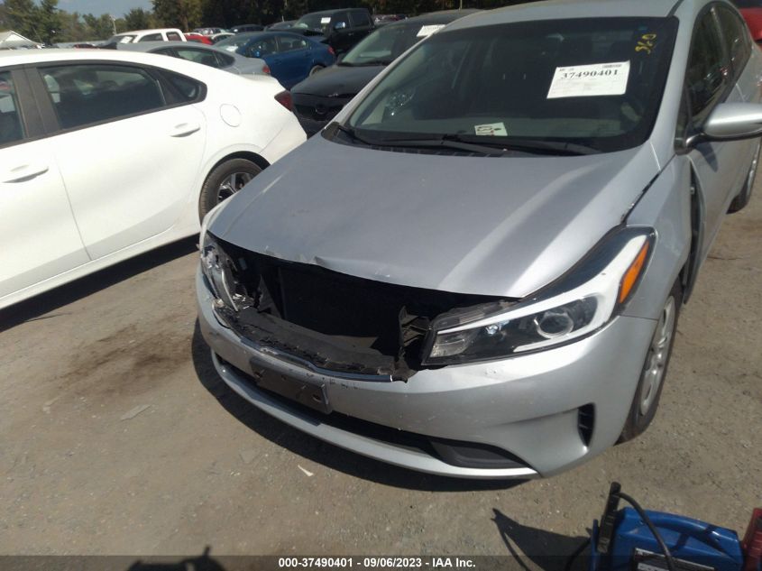 2017 KIA FORTE LX - 3KPFK4A78HE020622