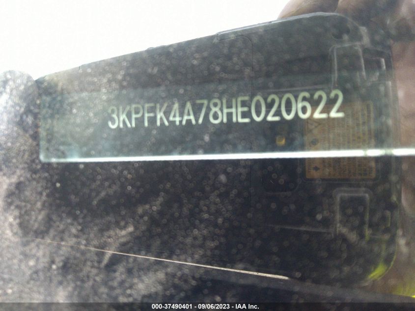 2017 KIA FORTE LX - 3KPFK4A78HE020622