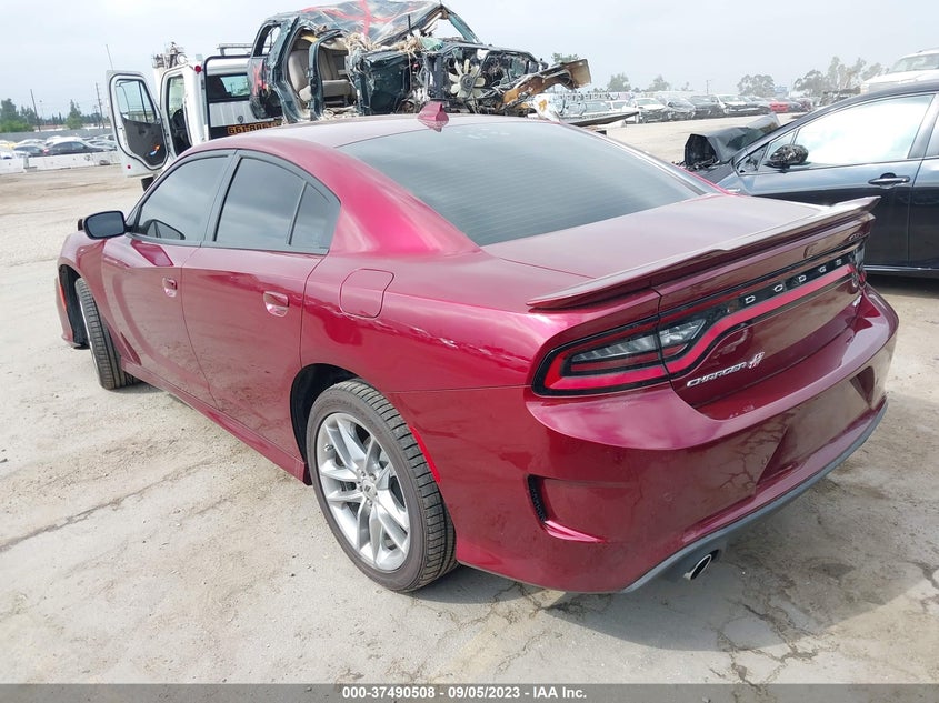 VIN 2C3CDXMG7NH174169 2022 DODGE CHARGER GT