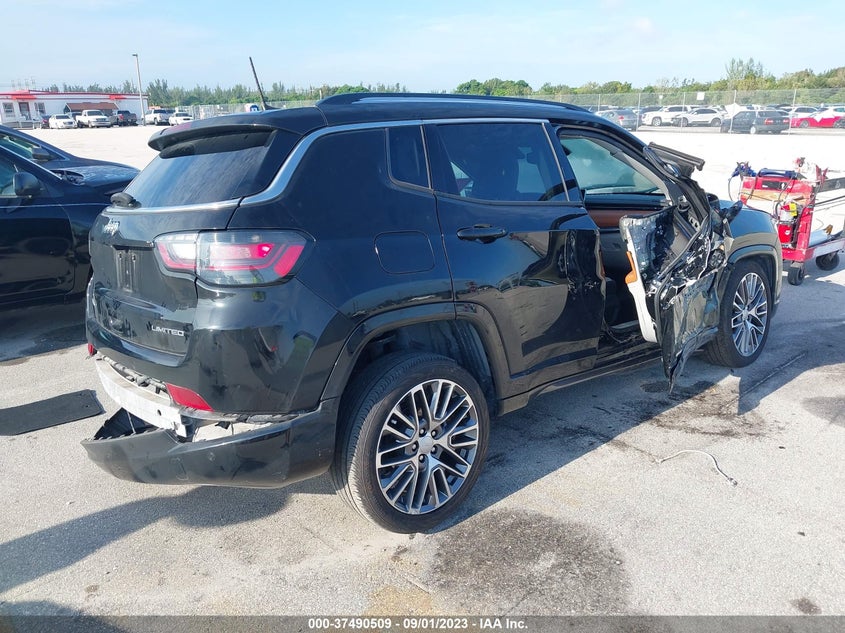 VIN 3C4NJDCB7NT126809 2022 JEEP COMPASS LIMITED