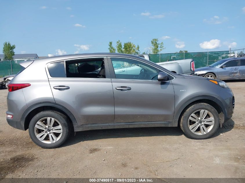 2018 KIA SPORTAGE LX - KNDPMCAC3J7447637