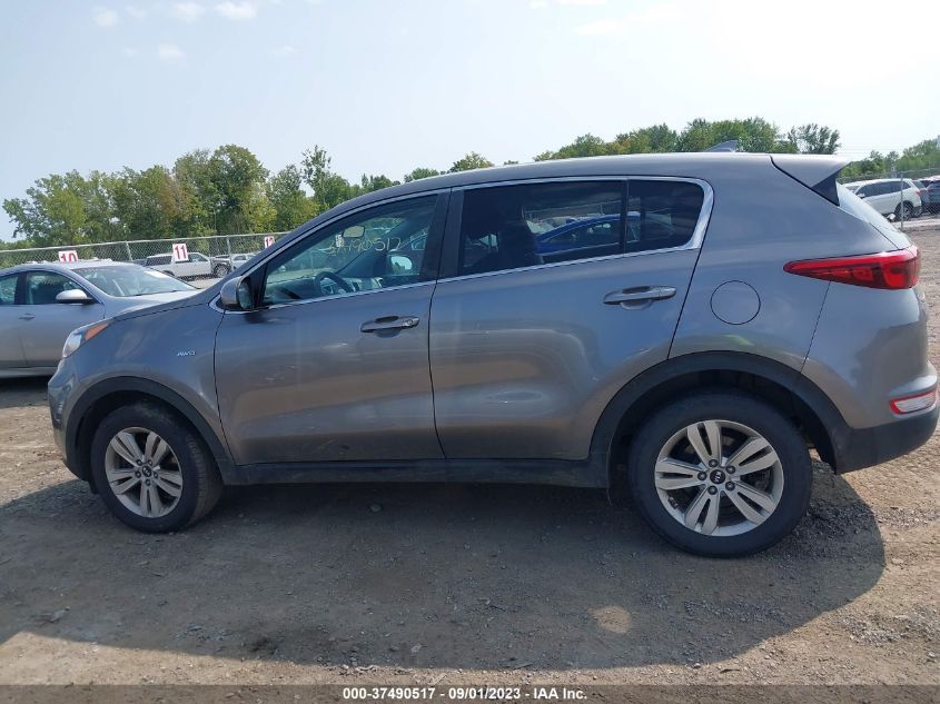2018 KIA SPORTAGE LX - KNDPMCAC3J7447637