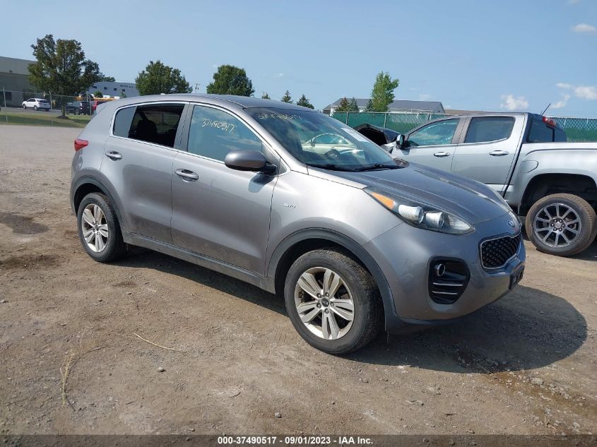 2018 KIA SPORTAGE LX - KNDPMCAC3J7447637