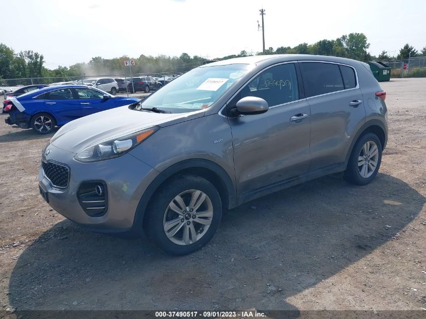 2018 KIA SPORTAGE LX - KNDPMCAC3J7447637