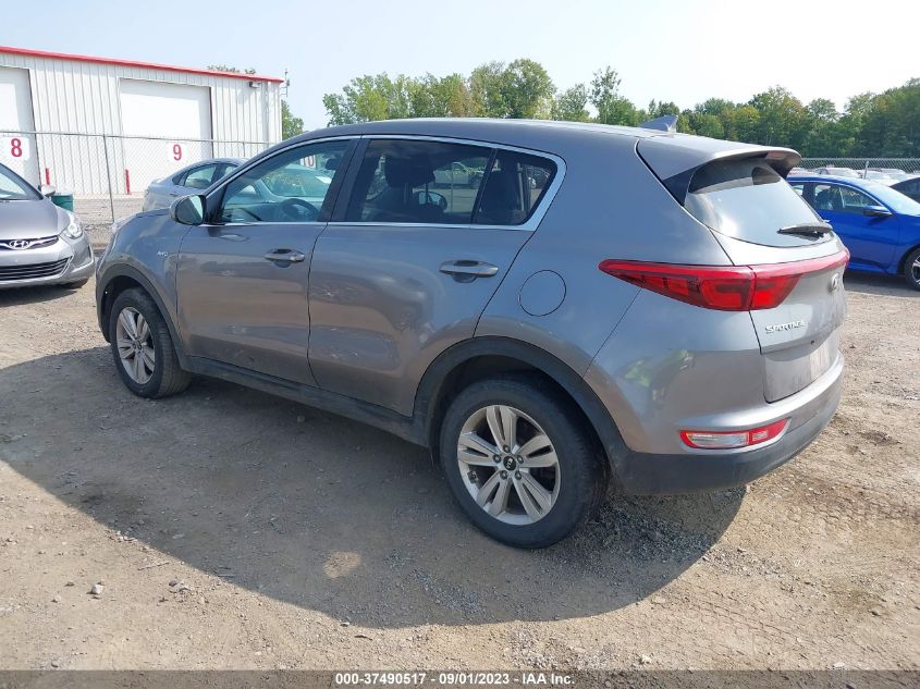2018 KIA SPORTAGE LX - KNDPMCAC3J7447637