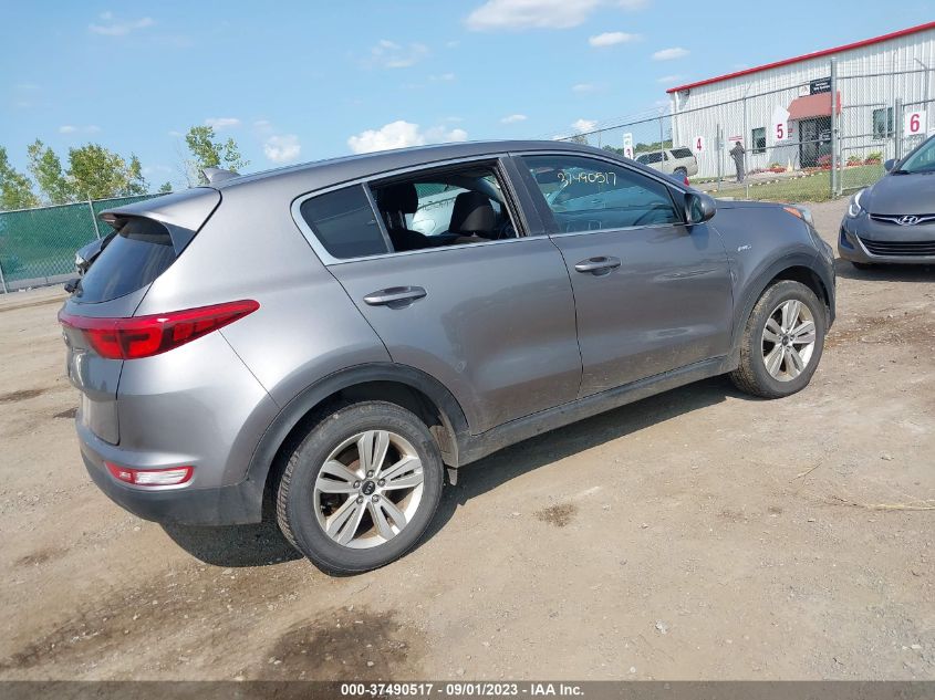 2018 KIA SPORTAGE LX - KNDPMCAC3J7447637