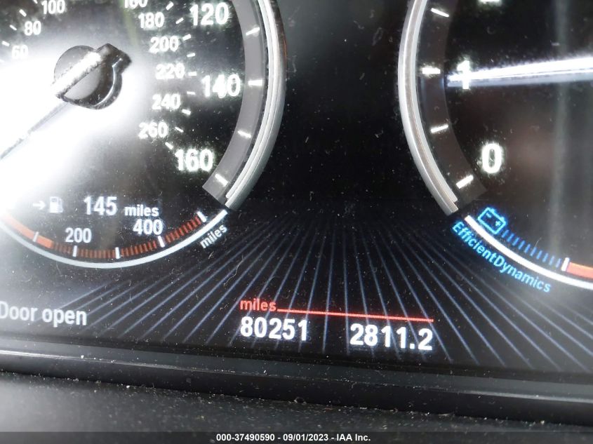 2013 BMW 5 SERIES 535I - WBAFR7C58DC823728