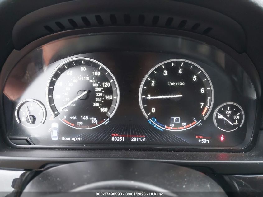 2013 BMW 5 SERIES 535I - WBAFR7C58DC823728