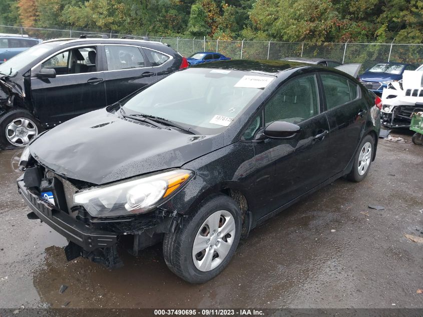2016 KIA FORTE LX - KNAFK4A68G5613105