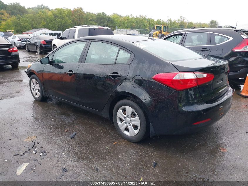 2016 KIA FORTE LX - KNAFK4A68G5613105