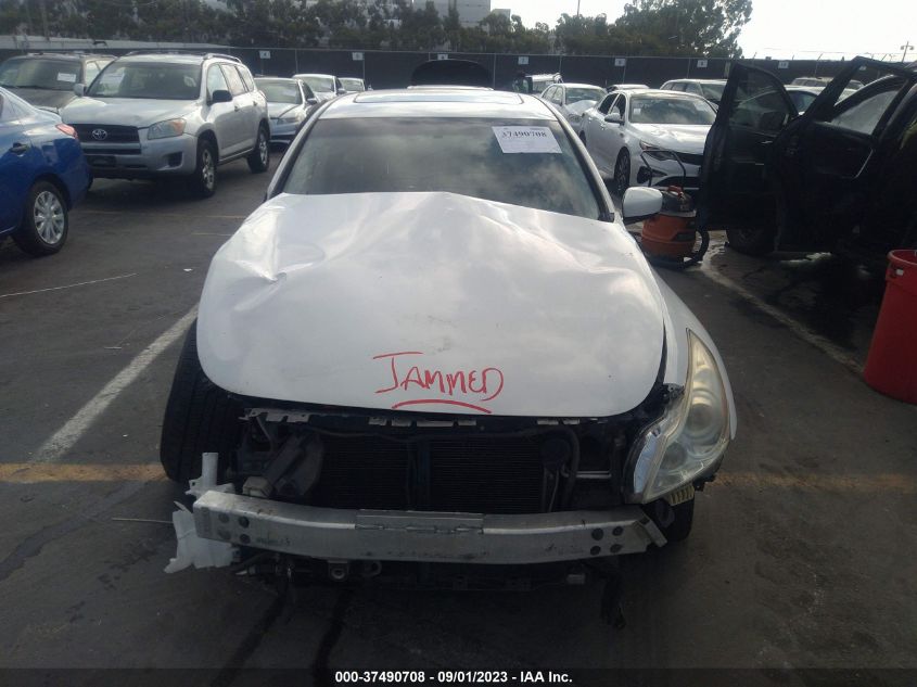 2013 INFINITI G37 SEDAN JOURNEY JN1CV6APXDM711557