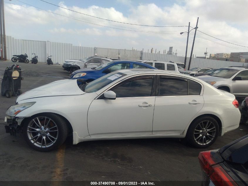 2013 INFINITI G37 SEDAN JOURNEY JN1CV6APXDM711557