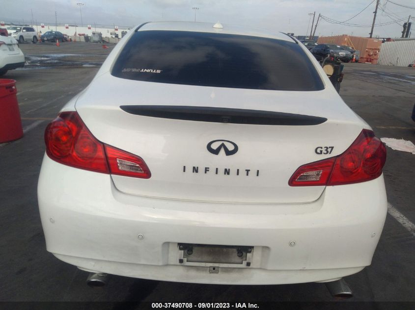 2013 INFINITI G37 SEDAN JOURNEY JN1CV6APXDM711557
