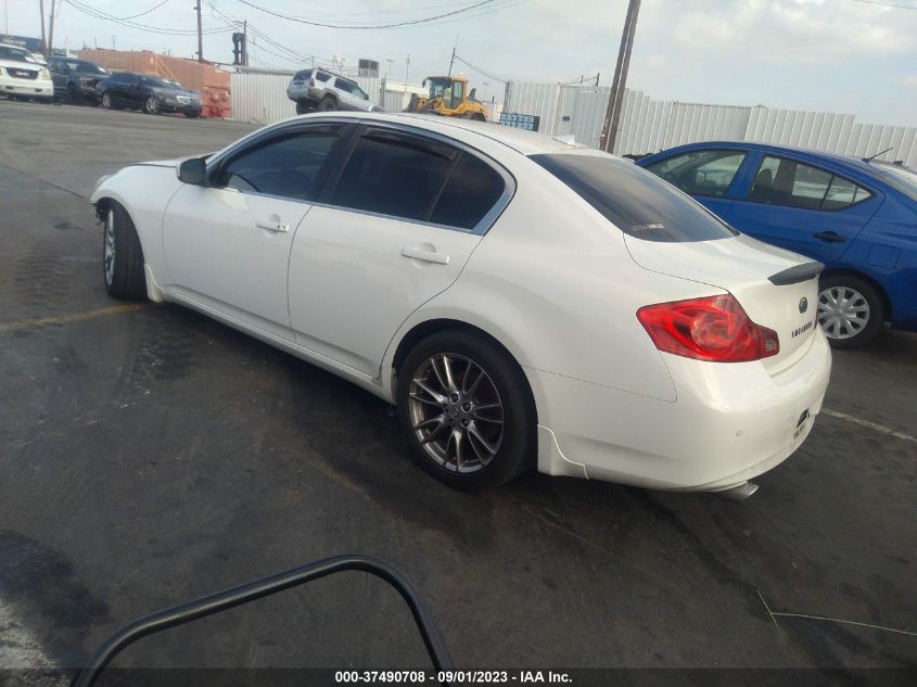 2013 INFINITI G37 SEDAN JOURNEY JN1CV6APXDM711557
