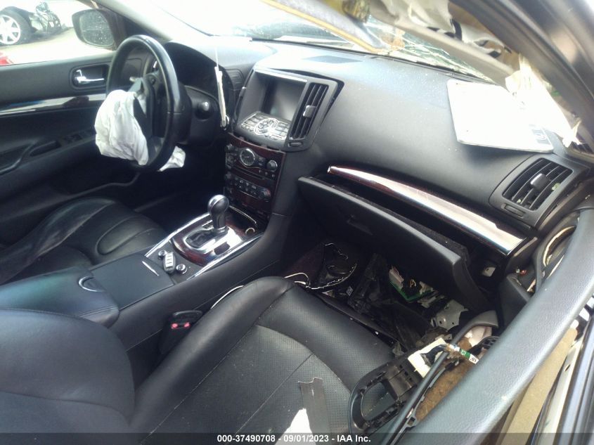 2013 INFINITI G37 SEDAN JOURNEY JN1CV6APXDM711557