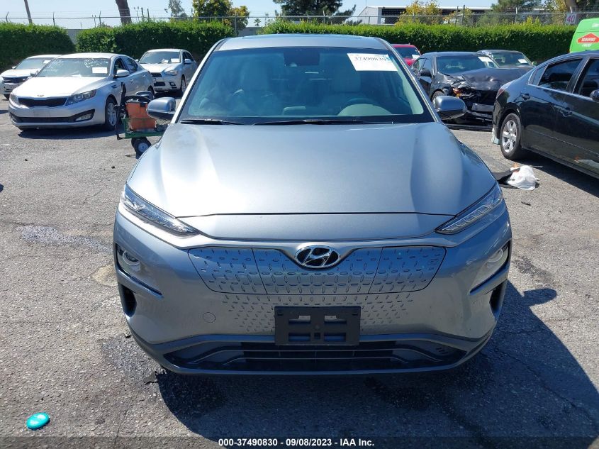 2021 HYUNDAI KONA EV LIMITED - KM8K33AG2MU124259