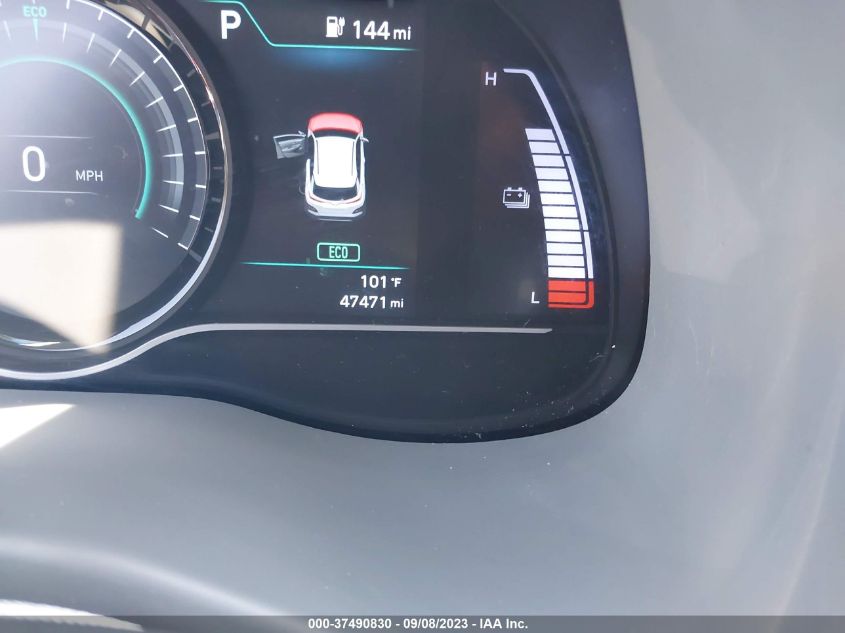 2021 HYUNDAI KONA EV LIMITED - KM8K33AG2MU124259