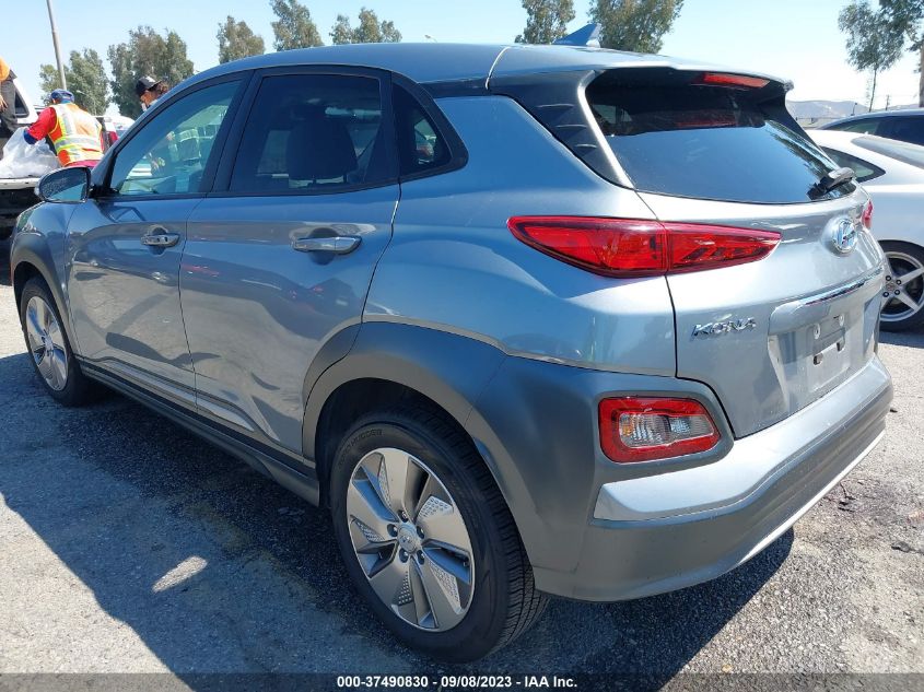 2021 HYUNDAI KONA EV LIMITED - KM8K33AG2MU124259