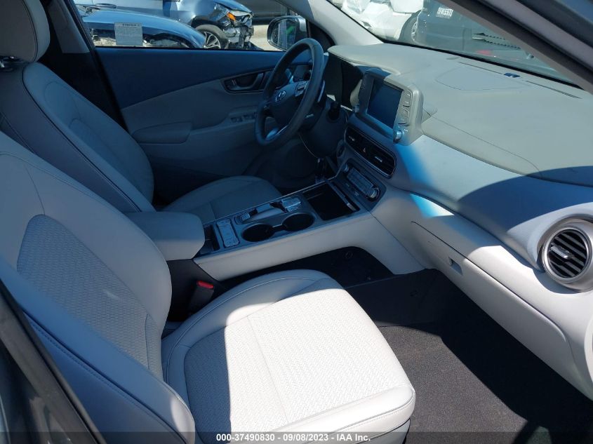 2021 HYUNDAI KONA EV LIMITED - KM8K33AG2MU124259