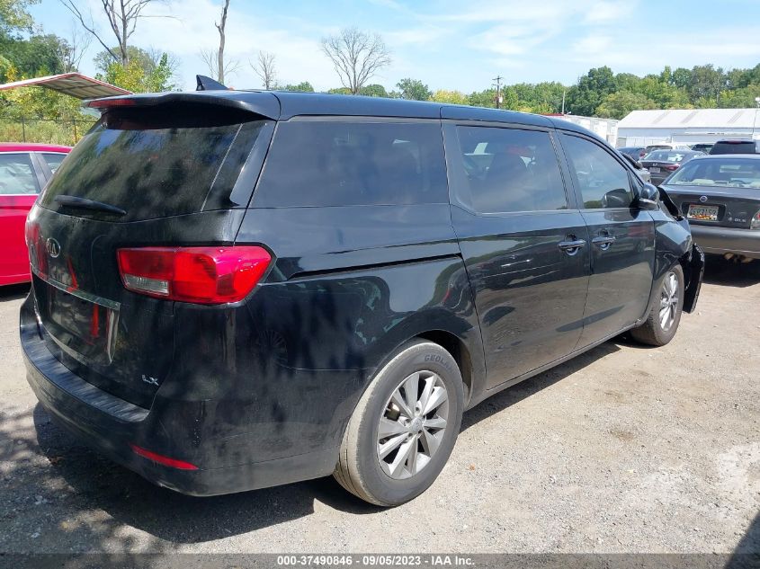 2017 KIA SEDONA LX - KNDMB5C13H6228189