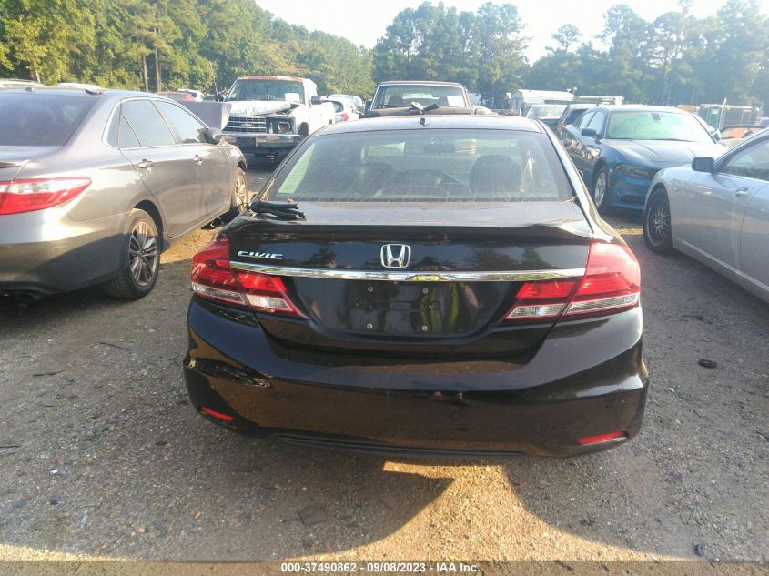 2014 HONDA CIVIC SEDAN EX-L - 2HGFB2F90EM522086
