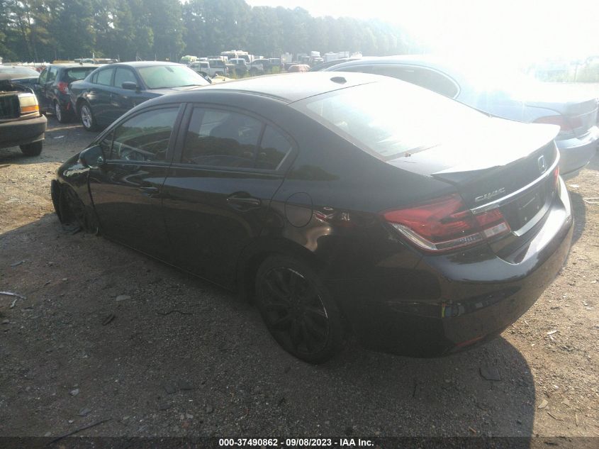2014 HONDA CIVIC SEDAN EX-L - 2HGFB2F90EM522086