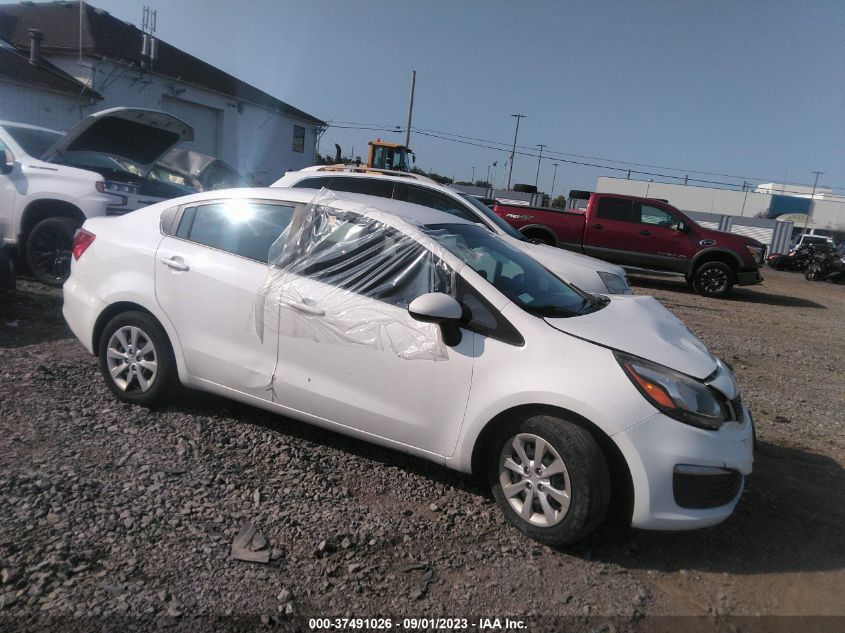 2016 KIA RIO LX - KNADM4A37G6613744