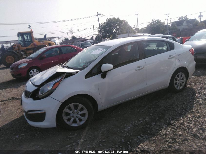 2016 KIA RIO LX - KNADM4A37G6613744