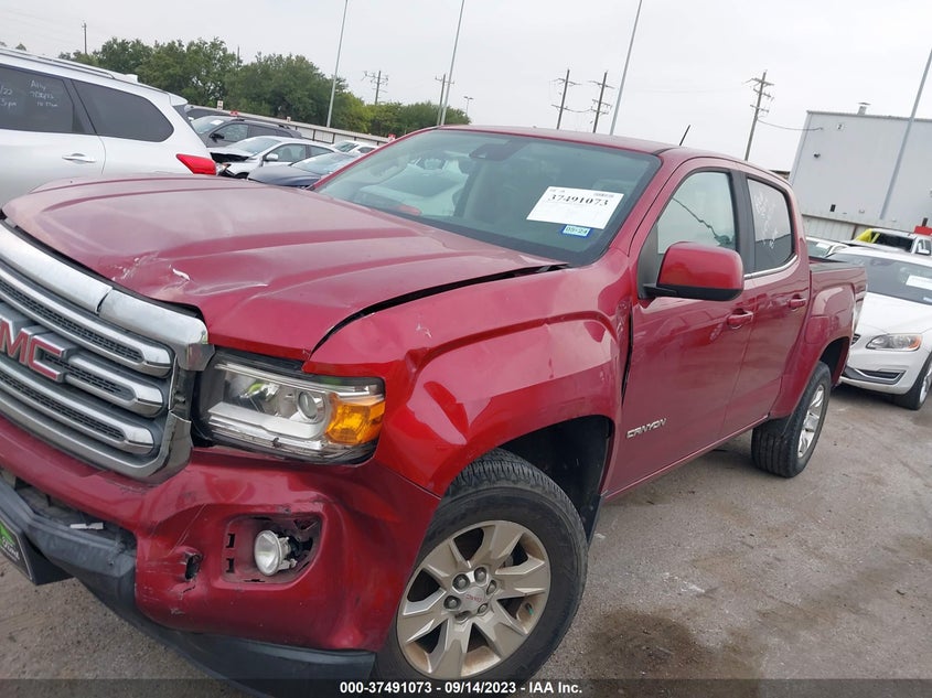 VIN 1GTG5CEN2H1282900 2017 GMC CANYON SLE