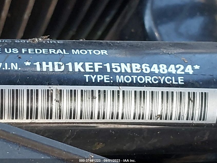 2022 HARLEY-DAVIDSON FLHTK 1HD1KEF15NB648424