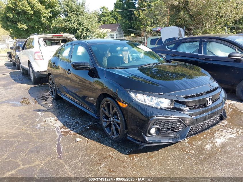 2017 HONDA CIVIC HATCHBACK SPORT - SHHFK7H40HU202952