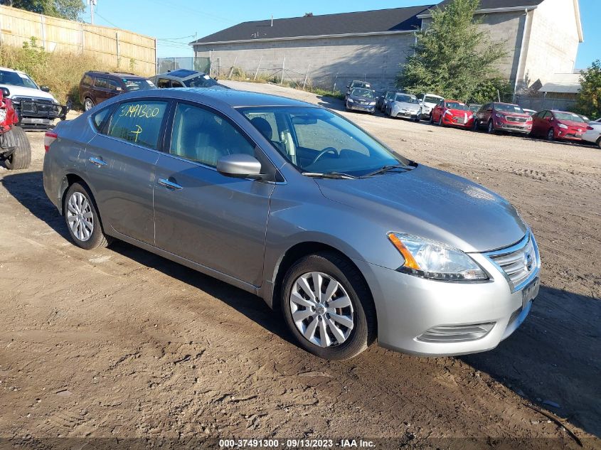 2014 NISSAN SENTRA S/SV/SR/SL - 3N1AB7AP0EY227823