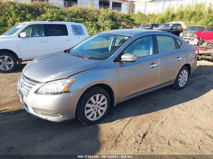 2014 NISSAN SENTRA S/SV/SR/SL - 3N1AB7AP0EY227823