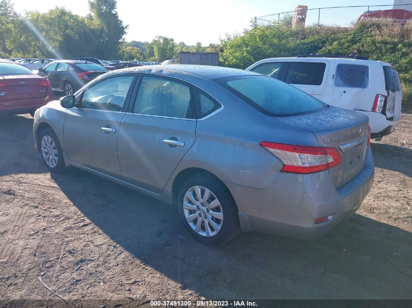 2014 NISSAN SENTRA S/SV/SR/SL - 3N1AB7AP0EY227823