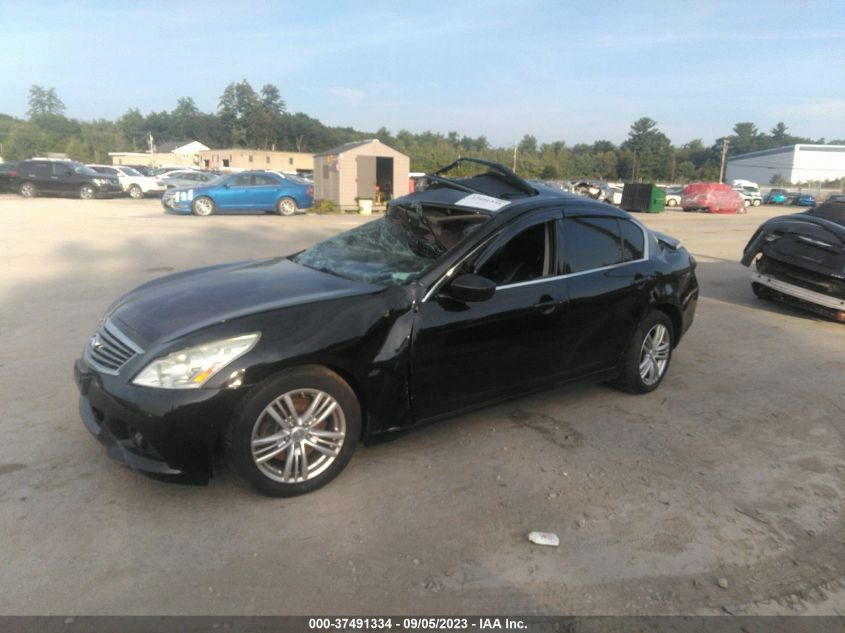 2013 INFINITI G37 SEDAN X - JN1CV6AR7DM756182