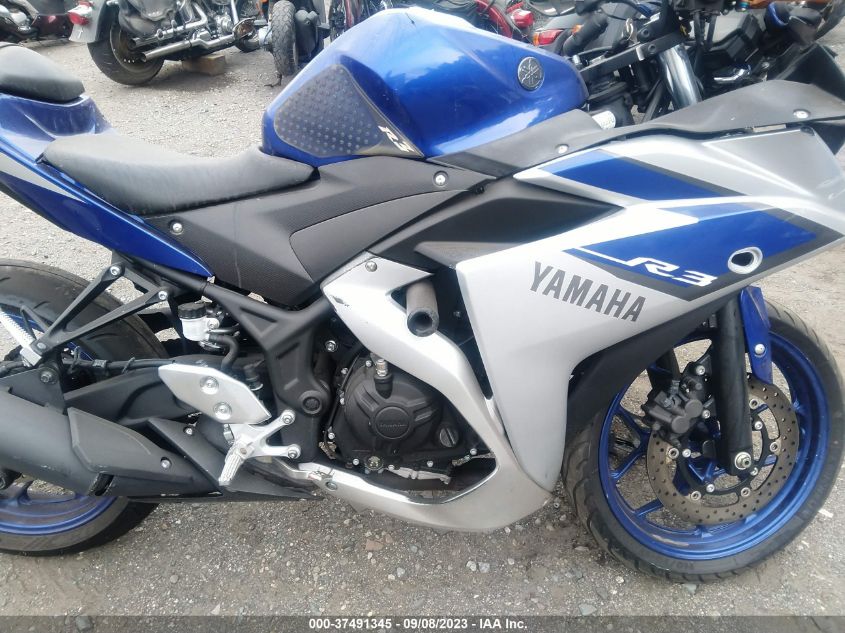 2015 YAMAHA YZFR3 MH3RH06Y1FK009706