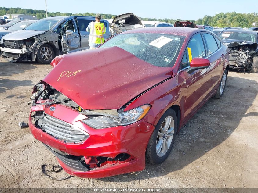 2018 FORD FUSION SE - 3FA6P0H73JR114329