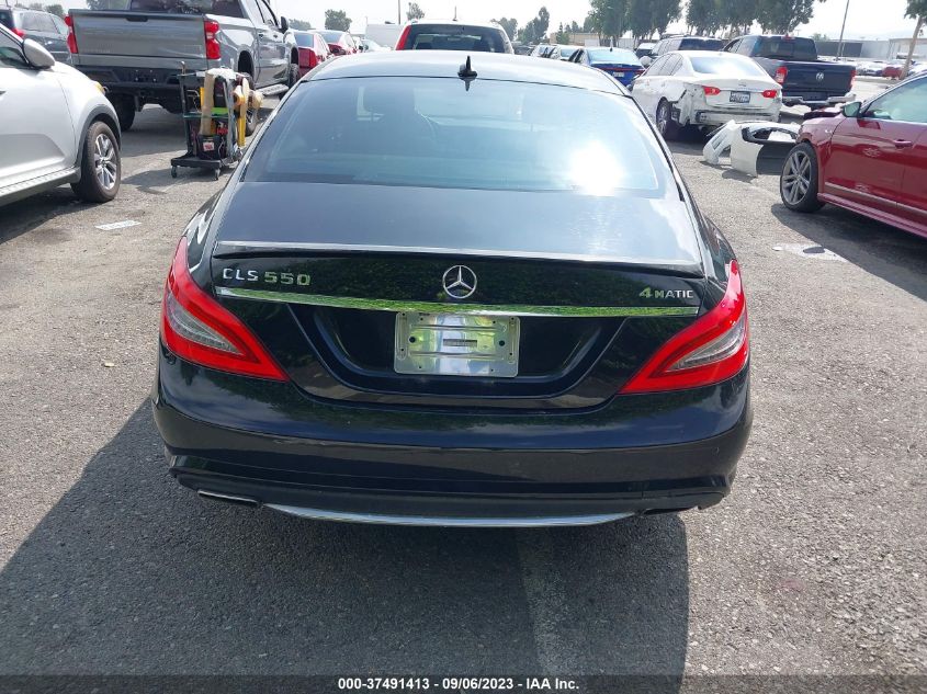 2014 MERCEDES-BENZ CLS 550 WDDLJ9BB6EA089612