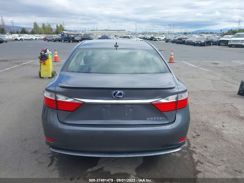 2013 LEXUS ES 300H HYBRID - JTHBW1GG8D2037323