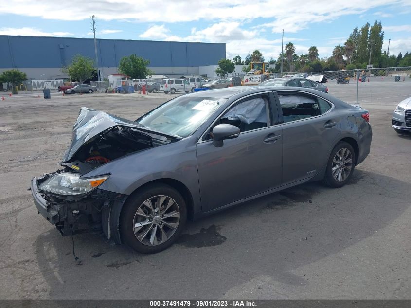 2013 LEXUS ES 300H HYBRID - JTHBW1GG8D2037323