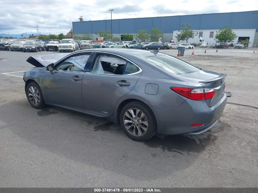 2013 LEXUS ES 300H HYBRID - JTHBW1GG8D2037323