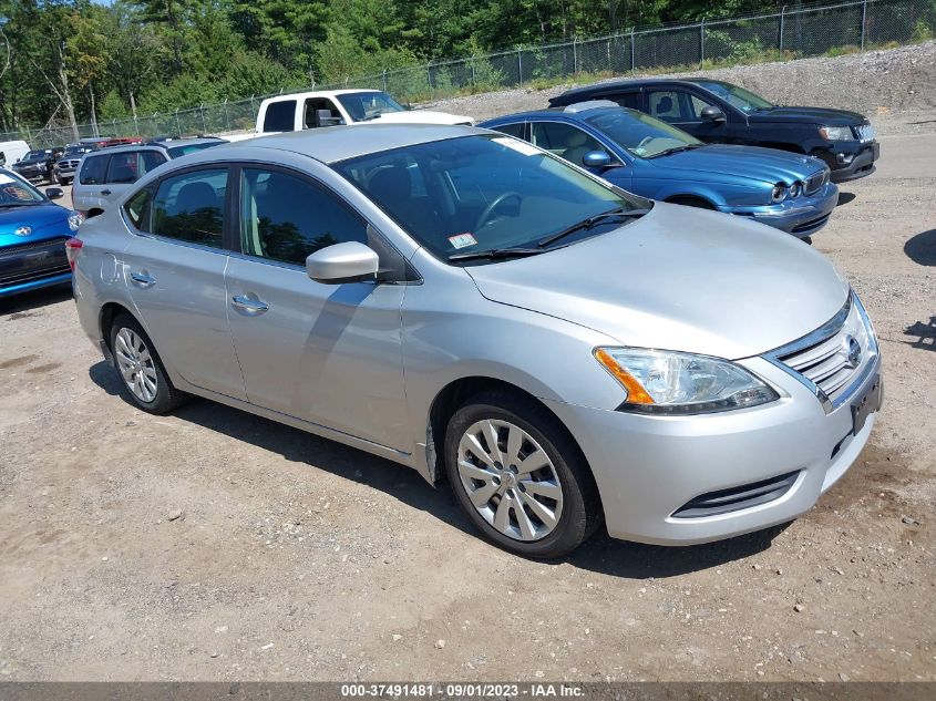 2014 NISSAN SENTRA SV - 1N4AB7AP0EN851959