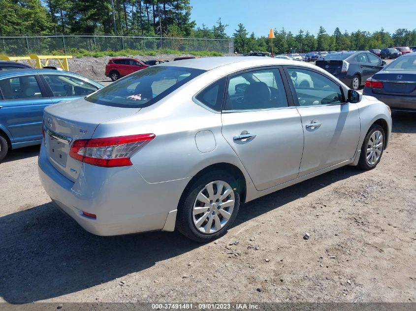 2014 NISSAN SENTRA SV - 1N4AB7AP0EN851959