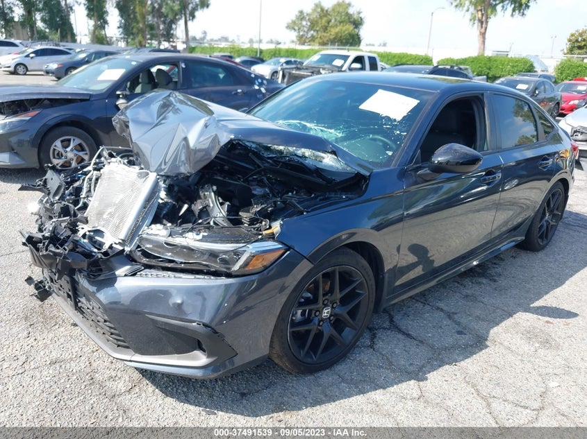 VIN 2HGFE2F58PH522277 2023 HONDA CIVIC SEDAN SPORT