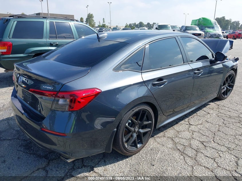 VIN 2HGFE2F58PH522277 2023 HONDA CIVIC SEDAN SPORT