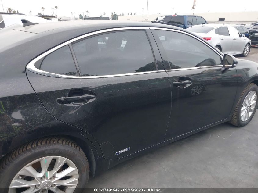 2014 LEXUS ES 300H HYBRID JTHBW1GGXE2053363