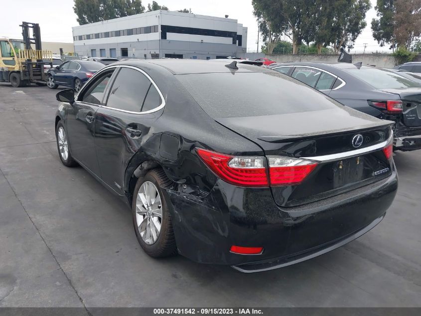 2014 LEXUS ES 300H HYBRID JTHBW1GGXE2053363
